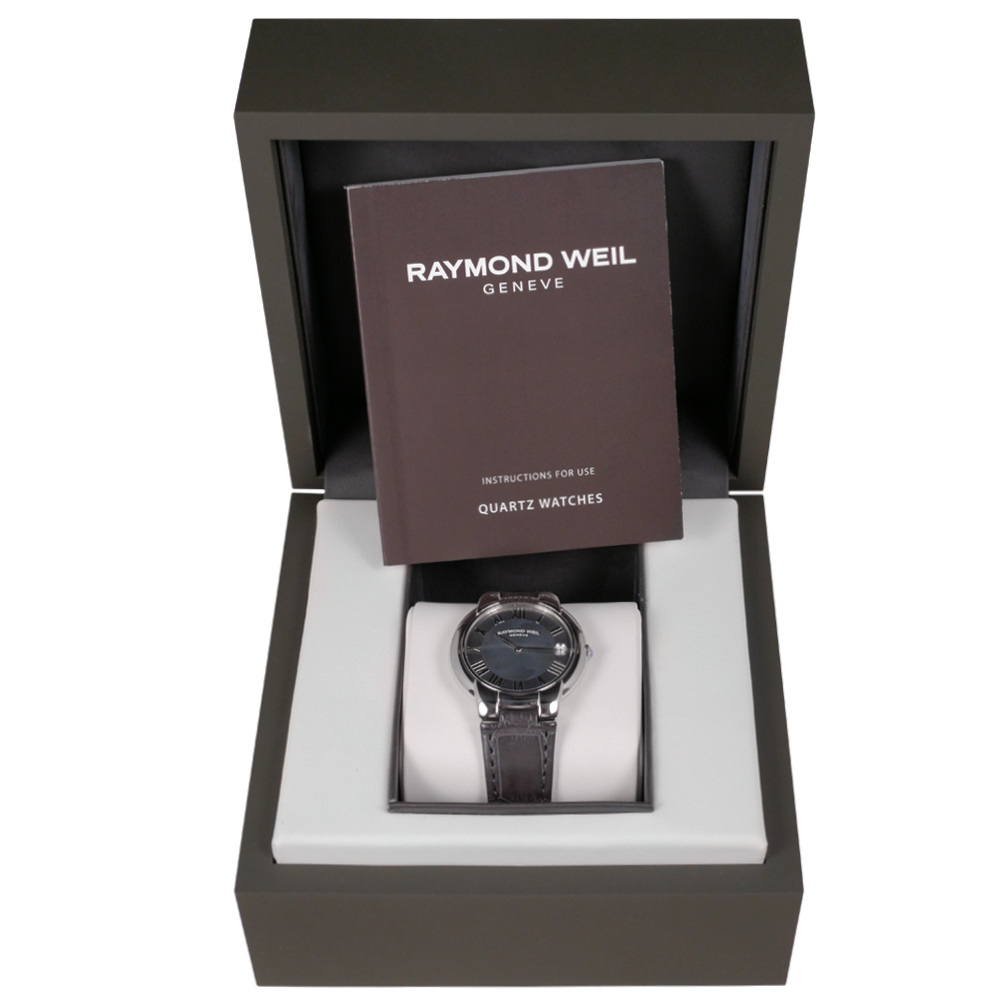 Raymond Weil Jasmine 35mm Swiss Ladies Watch Grey Dial 5235-STC-01608